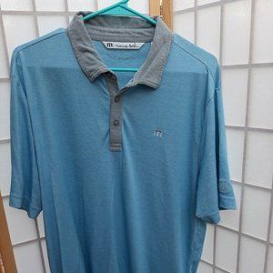 Travis Mathew Men's The Zinna Polo Strong Large